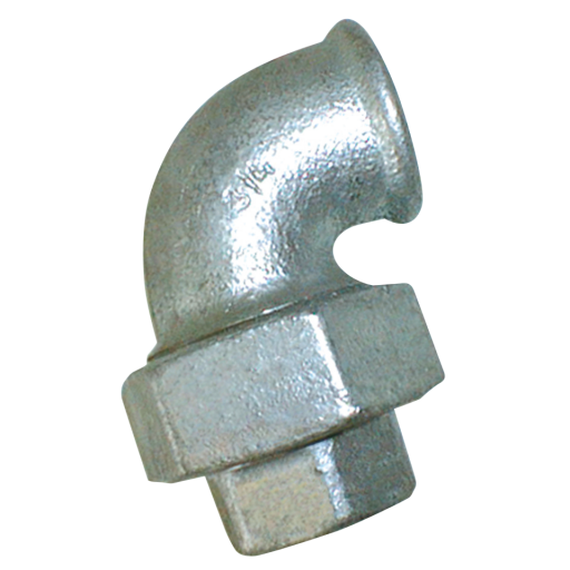 Union 90° Elbows Taper Seat, Fig. 96, EE - Galvanised