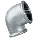 Reducing 90° Elbows, Fig. 90R, EE - Galvanised