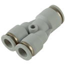 Y Connectors, KELM - Reducing on Split Tube x Tube