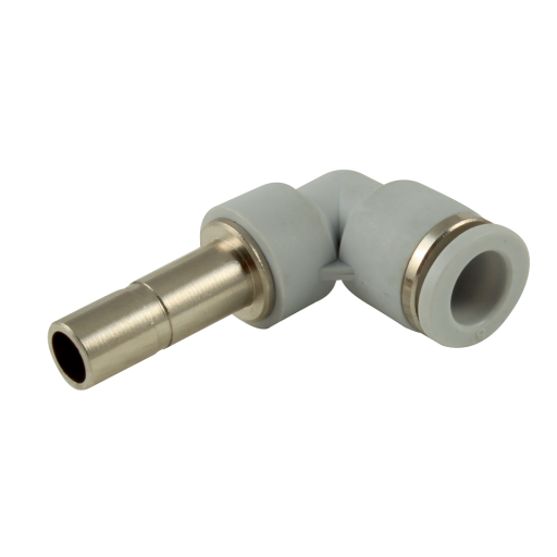 90° Elbow Stem Connectors, KELM - Equal Stem x Tube