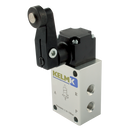 ZMC Heavy Duty Mechanical 3/2 Way Valves, KELM - Roller/Spring