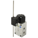 ZMC Heavy Duty Mechanical 3/2 Way Valves, KELM - Antenna/Spring