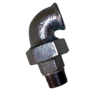 Union 90° Elbows Taper Seat, Fig. 98, EE - Black