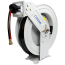 Mountable Steel Air Hose Reel, Conah - Rubber Tech, Spring Rewind, 1/2"