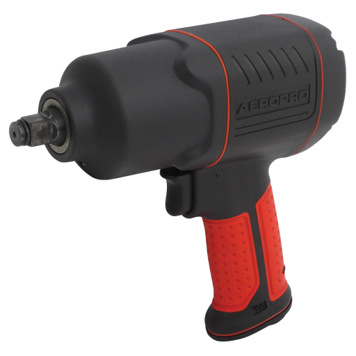 Air Impact Wrench, Aeropro - 1/2" Square Drive