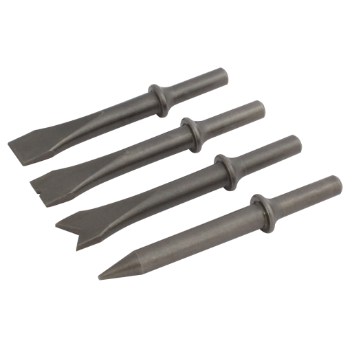 7" Chisel Kit, Aeropro - 4 Piece Kit, suitable for AP17621