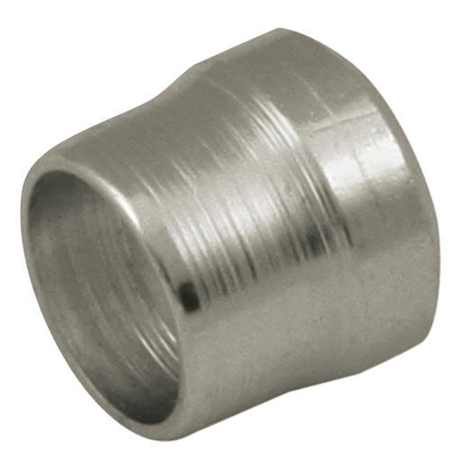 Lubrication Compression Fittings, Type LL - Compression Rings, 304 Stainless Steel