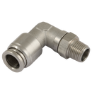 90° Male Stud Swivel Elbows, KELM - BSPT Male x Tube