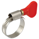 Worm Drive Clips, C-Cure - Wing Screw