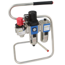 Air Service Units, KELM - 400 Series, Floor Mount, Semi Auto Drain