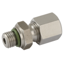 Male Stud Couplings, PH Industrie - UNF Male x Tube, Heavy Duty (O-Ring Sealing)