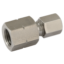 Female Gauge Couplings and Sealing Rings, PH Industrie - NPT Female x Tube, Light Duty