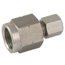 Female Gauge Couplings and Sealing Rings, PH Industrie - NPT Female x Tube, Heavy Duty