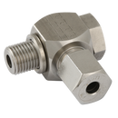 Banjo Couplings, PH Industrie - BSPP Male x Tube, Heavy Duty (Metal Sealing Ring)