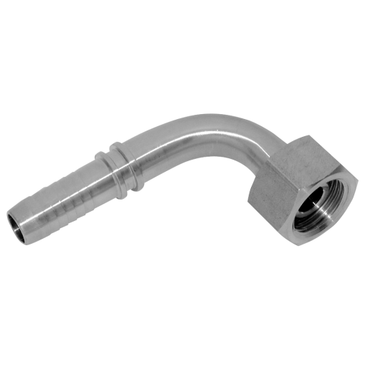 90° Elbows, PH Industrie - BSPP Female x Swept Hose Tail