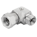 90° Elbows, Panam - BSPP Male x BSPP Swivel Female