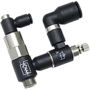 Piloted Non-return Regulator & Exhaust Valves, Parker Legris - BSPP Male x Tube