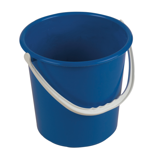 Buckets - 9 Litre, Shatter Resistant Polypropylene