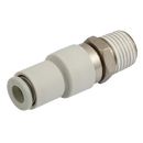 Male Studs Rotary One Touch Push-in, KELM - BSPT Male x Tube, Fast Rotating