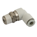 90° Male Stud Elbows Rotary One Touch Push-in, KELM - BSPT Male x Tube, Fast Rotating