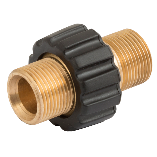 Pressure Wash Adaptors, Hiprho - M22 x 1.5 Male Hose Coupling with Insulated Grip