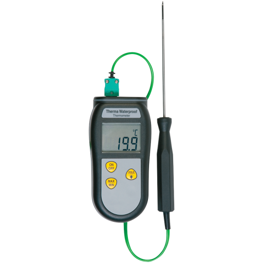 Handheld Thermometers, ETI - Type K, Therma Waterproof