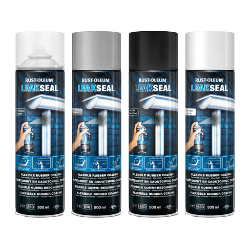 LEAKSEAL, Rust-oleum - Flexible Rubber Coating