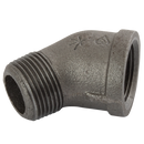 Equal 45° Elbows, Fig. 156, K-Line Connect - Black