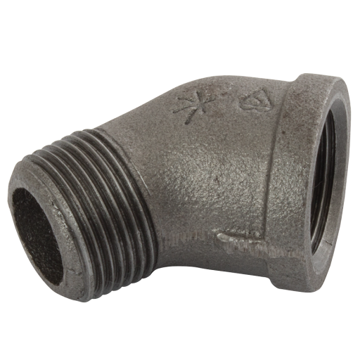 Equal 45° Elbows, Fig. 156, K-Line Connect - Black