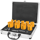 Hole Saw Set, Ingco - Bi-metal, 12 Pieces
