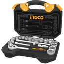 Socket Sets, Ingco - 1/2" Socket Set, 25 Pieces