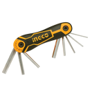 Allen Keys, Ingco - Metric Pocket Pack, 8 Pieces