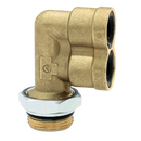 90° Male Stud Elbows, Camozzi - Metric Male x Tube (Double)