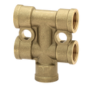 Female Stud Tees, Camozzi - Equal Metric Female (Double)