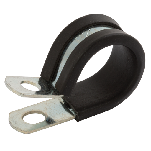 P Clips, C-Cure - Mild Steel, EPDM Liner