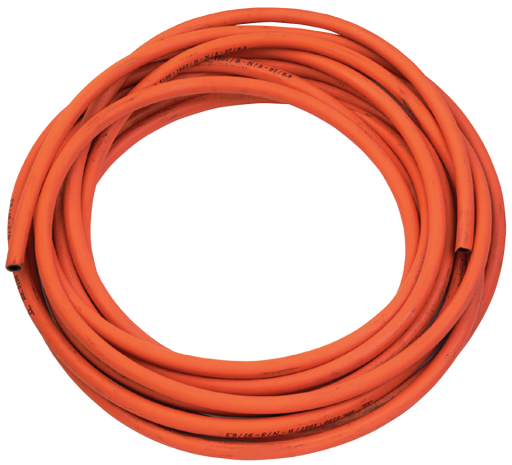 Orange Propane Hose, Jaymac - 10 Metre Coils