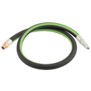 Rubber Alloy Hose Assemblies, Parker Rectus Tema - Rectus Type 100 x 1/2" BSPT Male