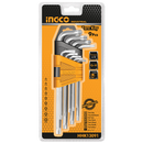 Allen Keys, Ingco - Torx Key, 9 Pieces