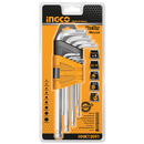 Allen Keys, Ingco - Metric Ball Point, 9 Pieces