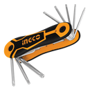 Allen Keys, Ingco - Torx Key Pocket Pack, 8 Pieces