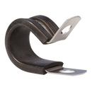 P Clips, Jubilee - Mild Steel Zinc Plated (W1), EPDM Liner, M5
