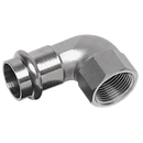 Elbows, Sanha - 90° Female x Female Thread, Compact