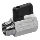 High Pressure Mini Ball Valves, RUB - Female x Male, BSPP