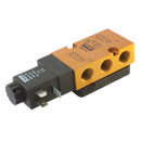 3/2 + 5/2 Way Namur Solenoid Valve Conversation Plate, Aluminium, Parker - Normally Closed, Nitrile Seal, BSPP