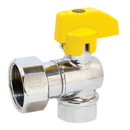 90° Gas Ball Valves, Tecnovielle - Female x Female, BSPP