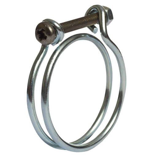 Spiral Wrap Hose Clamps, C-Cure - Left Hand (Anticlockwise) Wound