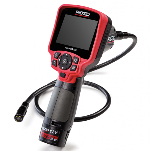 Handheld Video Inspection Equipment, Ridgid - Micro CA-350