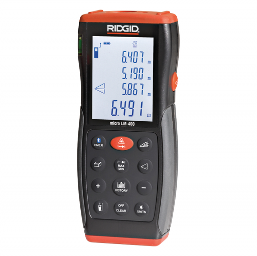 Laser Distance Meters, Ridgid - LM-400