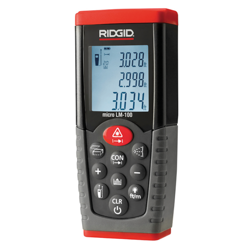 Laser Distance Meters, Ridgid - LM-100