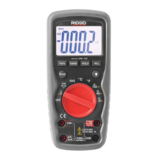 Digital Multimeter, Ridgid - DM-100